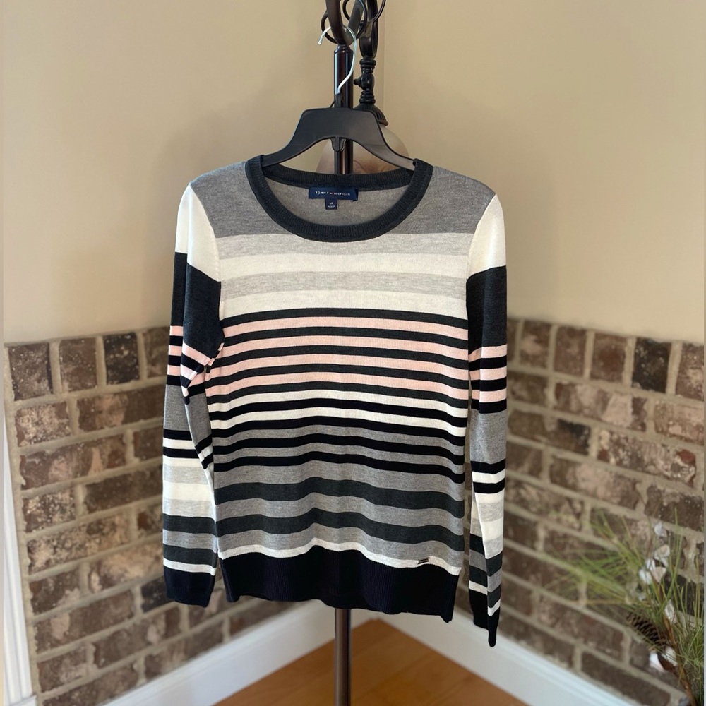 tommy hilfiger striped sweater